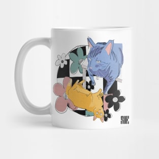 Playful cats Mug